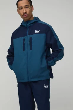 Ensemble De Survêtement À Casynthétiqueche Coupe Regular Avec Panneaux Soft Shell Et Fermeture Éclair Col Montant M Star