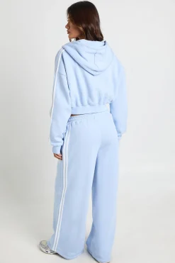 Ensemble De Survêtement À Casynthétiqueche Zippé Avec Bandes Latérales Ath Dept