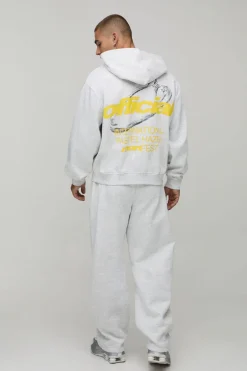 Ensemble De Survêtement À Casynthétiqueche Zippé Boxy Oversize Officiel