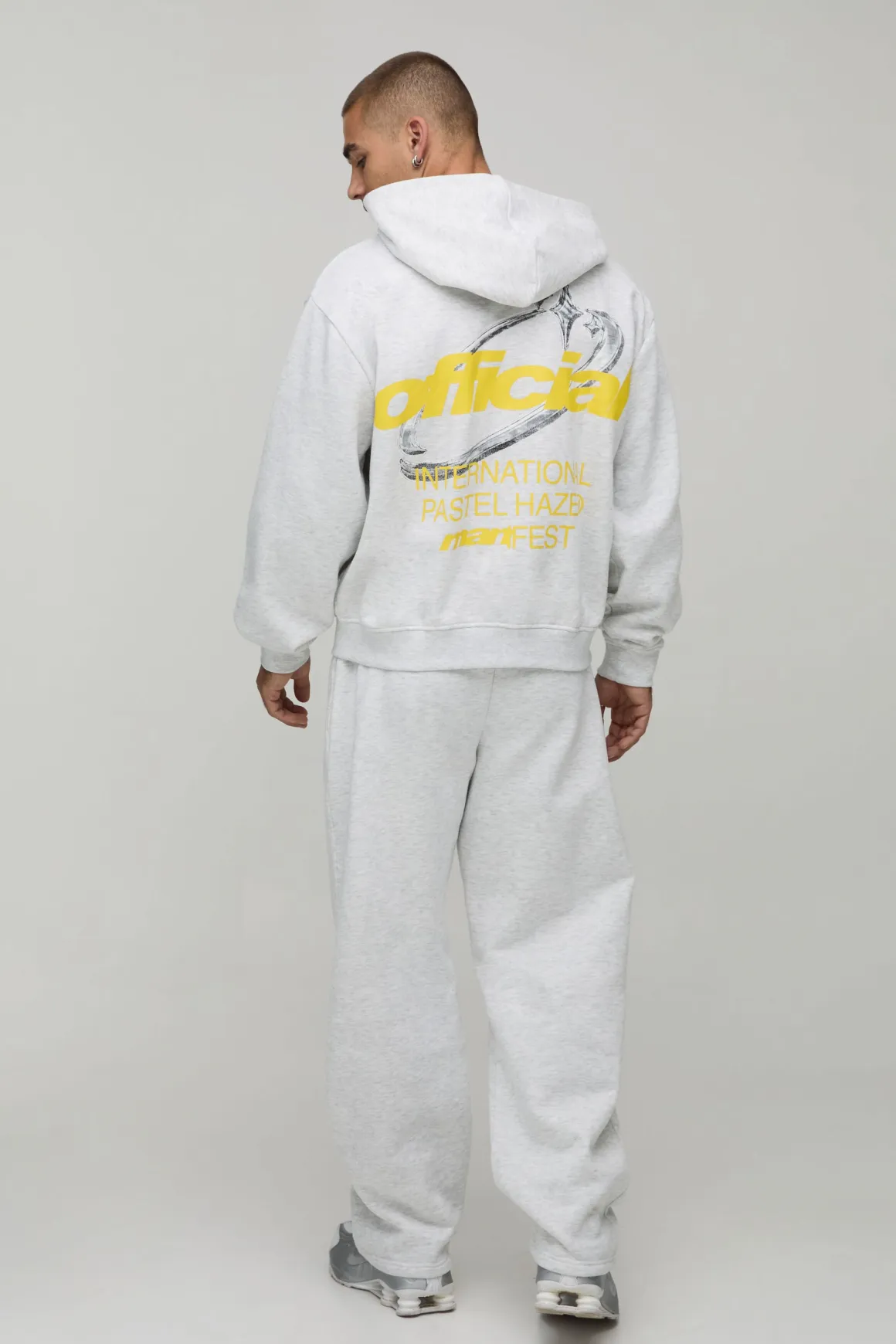 Ensemble De Survêtement À Casynthétiqueche Zippé Boxy Oversize Officiel
