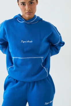 Ensemble De Survêtement À Casynthétiqueche Avec Surpiqûres Contrastantes Dsgn Studio Script