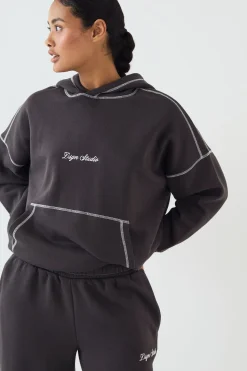 Ensemble De Survêtement À Casynthétiqueche Avec Surpiqûres Contrastées Dsgn Studio Script