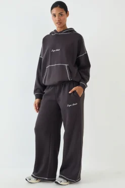 Ensemble De Survêtement À Casynthétiqueche Avec Surpiqûres Contrastées Dsgn Studio Script