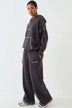 Ensemble De Survêtement À Casynthétiqueche Avec Surpiqûres Contrastées Dsgn Studio Script