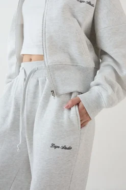 DSGN Studio Ensemble De Survêtement À Casynthétiqueche Court Ample Avec Ourlet Profond Et Fermeture Éclair<Femme Survêtements|Survêtements