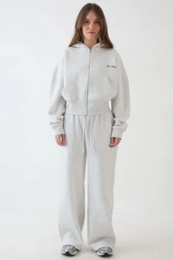 DSGN Studio Ensemble De Survêtement À Casynthétiqueche Court Ample Avec Ourlet Profond Et Fermeture Éclair<Femme Survêtements|Survêtements