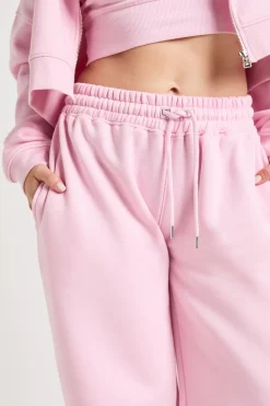 Ensemble De Survêtement À Casynthétiqueche 3 Pièces Avec Crop Top À Ourlet Profond Petite Taille