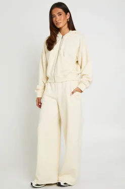 Ensemble De Survêtement À Casynthétiqueche Zippé Avec Poches Angulaires