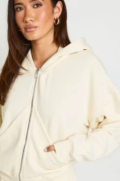Ensemble De Survêtement À Casynthétiqueche Zippé Avec Poches Angulaires