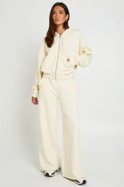 Ensemble De Survêtement À Casynthétiqueche Zippé Avec Poches Angulaires