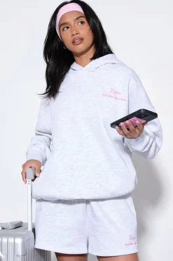 DSGN Studio Ensemble De Survêtement Court À Casynthétiqueche Oversize Wellness Club<Femme Survêtements|Survêtements