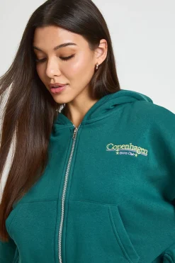 boohoo Ensemble De Survêtement Court À Casynthétiqueche Brodé Copenhagen<Femme Survêtements|Survêtements