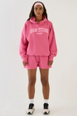 Ensemble De Survêtement Court Bomber DSGN Studio À Col Montant Zippé Avec Bandes Latérales