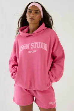 Ensemble De Survêtement Court Bomber DSGN Studio À Col Montant Zippé Avec Bandes Latérales