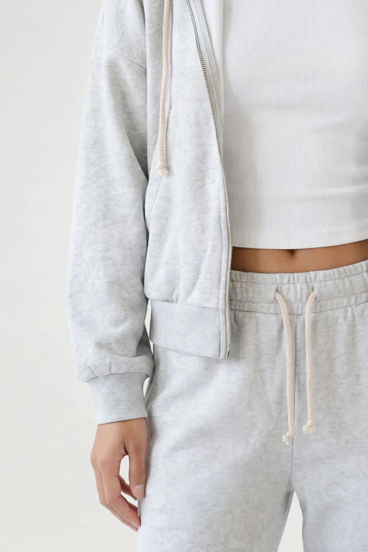 boohoo Ensemble De Survêtement Court À Casynthétiqueche En Tissu Éponge Coupe Boxy<Femme Survêtements|Survêtements