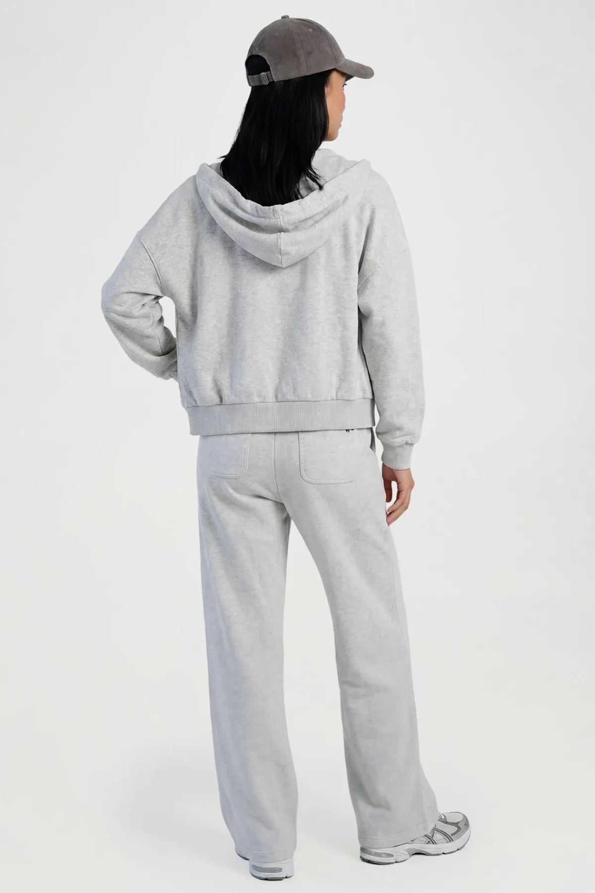 boohoo Ensemble De Survêtement Court À Casynthétiqueche En Tissu Éponge Coupe Boxy<Femme Survêtements|Survêtements