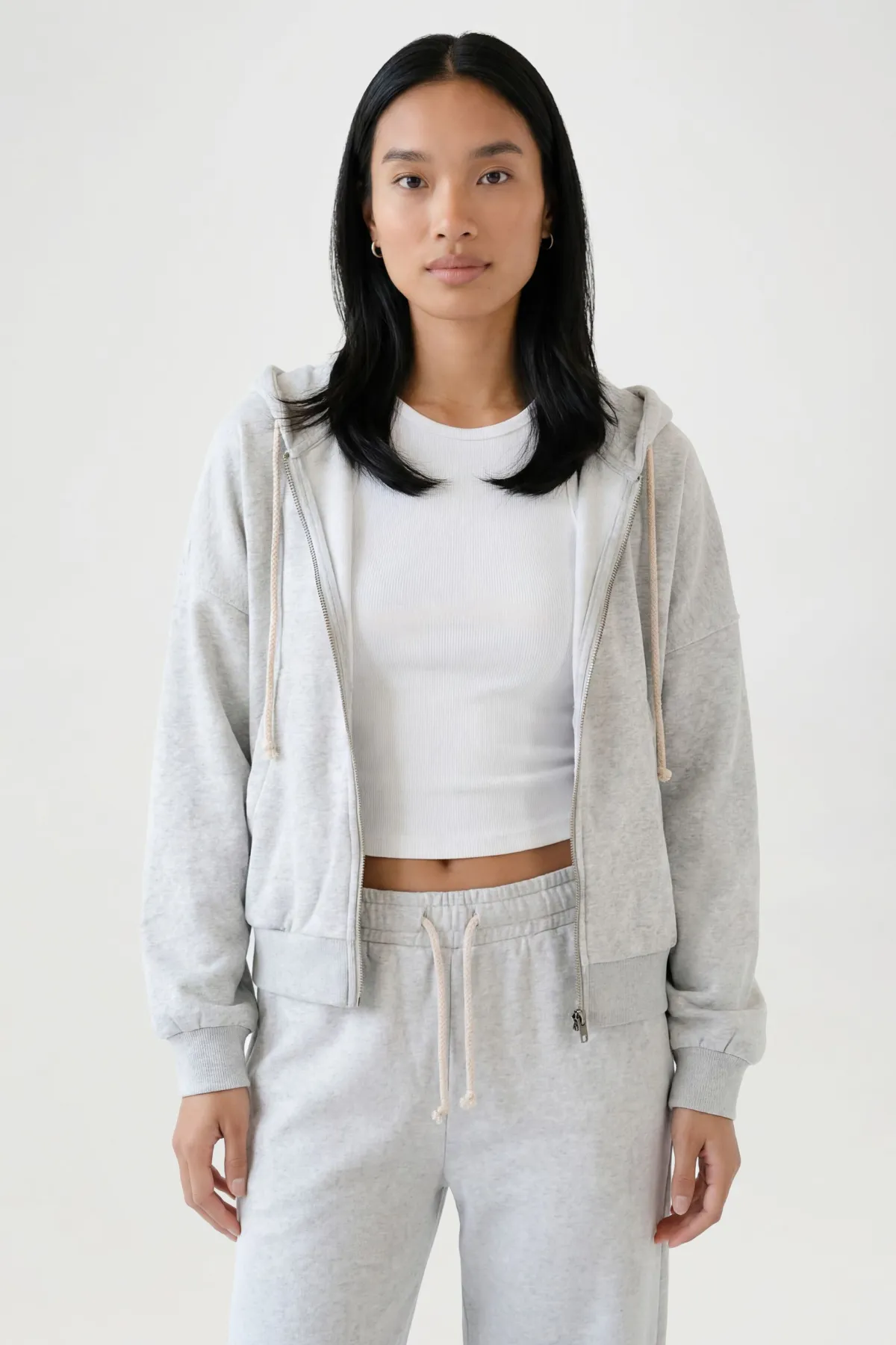 boohoo Ensemble De Survêtement Court À Casynthétiqueche En Tissu Éponge Coupe Boxy<Femme Survêtements|Survêtements