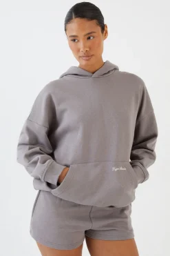 boohoo Ensemble De Survêtement Court À Casynthétiqueche Zippé Coupe Boxy À Détails À Pois<Femme Survêtements|Survêtements