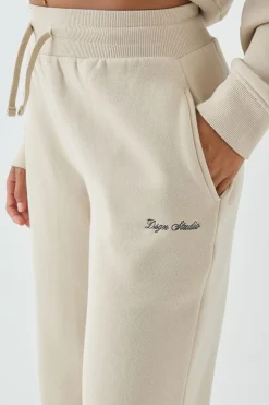 DSGN Studio Ensemble de Survêtement à Casynthétiqueche Zippé Crop Boxy avec Ourlet Profond<Femme Survêtements|Survêtements