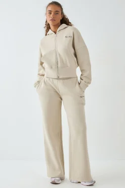 DSGN Studio Ensemble de Survêtement à Casynthétiqueche Zippé Crop Boxy avec Ourlet Profond<Femme Survêtements|Survêtements