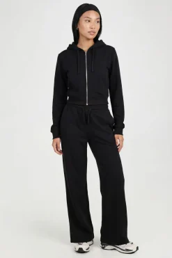 Ensemble De Survêtement En Molleton Bouclette Avec Sweat À Casynthétiqueche Zippé Ajusté Et Pantalon De Jogging