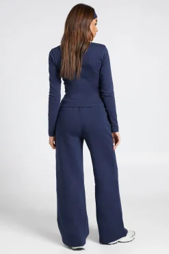 boohoo Ensemble De Survêtement Haut Manches Longues Col Rond Et Pantalon Jogger Droit<Femme Survêtements|Survêtements