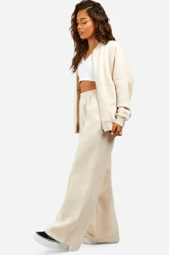 Ensemble De Survêtement Jambes Droites Avec Bomber Zippé
