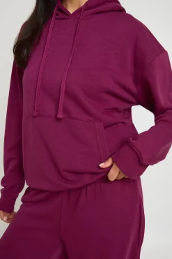 Ensemble De Survêtement Oversize Sweat À Casynthétiqueche Et Jogger En Molleton Doux Bouclette