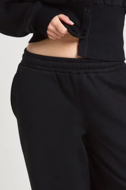 boohoo Ensemble De Survêtement Petite Avec Sweat À Taille Cintrée Et Boutons<Femme Survêtements|Survêtements