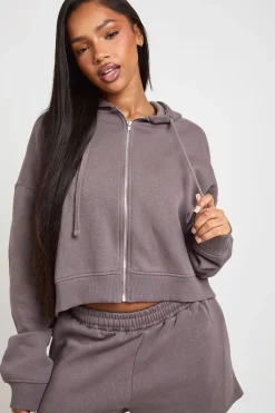 boohoo Ensemble De Survêtement 3 Pièces Bandeau À Casynthétiqueche Et Short<Femme Survêtements|Survêtements
