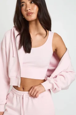 boohoo Ensemble De Survêtement 3 Pièces À Casynthétiqueche Avec Crop Top À Ourlet Profond<Femme Survêtements|Survêtements