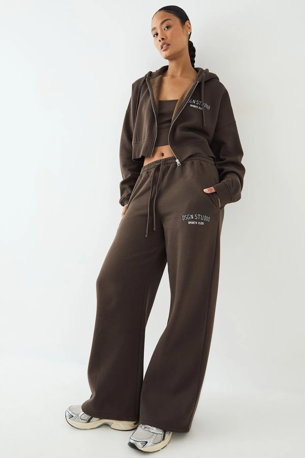 DSGN Studio Ensemble de Survêtement 3 Pièces Appliqué<Femme Survêtements|Survêtements