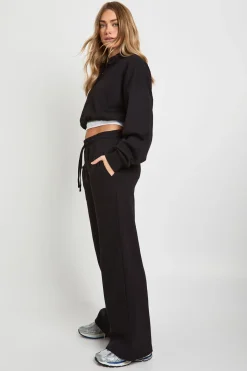 boohoo Ensemble de survêtement rugby avec sweat-shirt court<Femme Survêtements|Survêtements