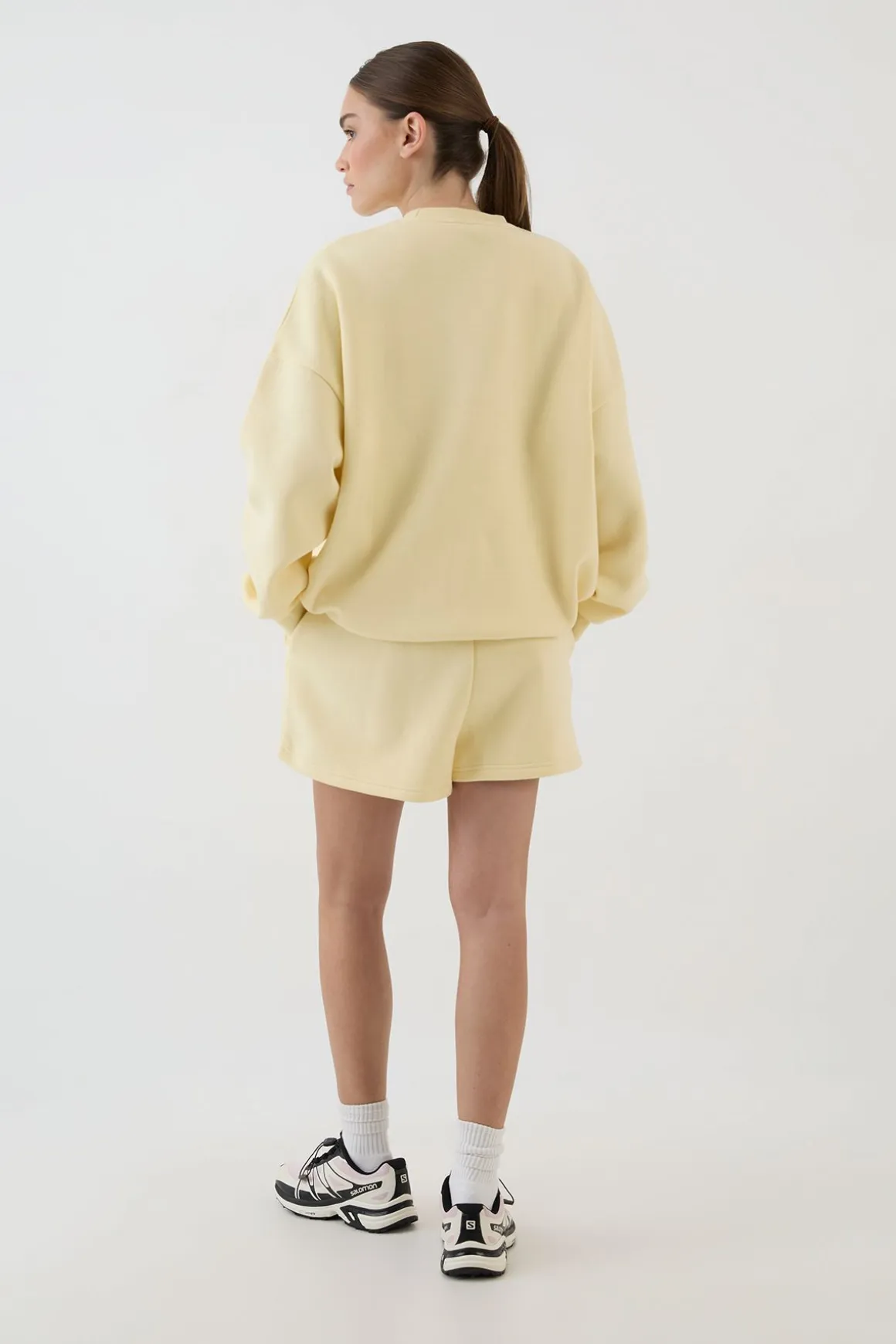 Ensemble De Survêtement Sweat Oversize Et Short Wellness Club Dsgn Studio