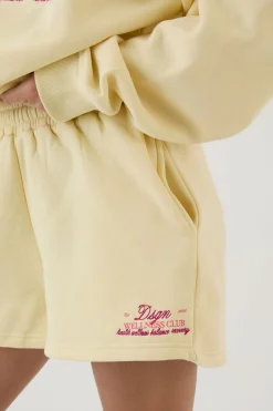 Ensemble De Survêtement Sweat Oversize Et Short Wellness Club Dsgn Studio