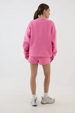 DSGN Studio Ensemble De Survêtement Sweat-shirt Oversize Et Short Wellness Club<Femme Survêtements|Survêtements