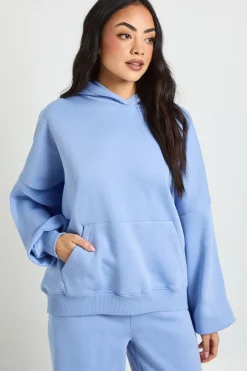 boohoo Ensemble De Survêtement Sweat À Casynthétiqueche Ample Et Jogging Droit<Femme Survêtements|Survêtements