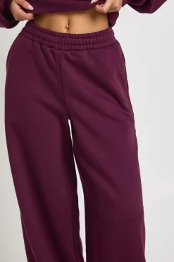 Ensemble de Survêtement Sweat à Col V Taille Basse