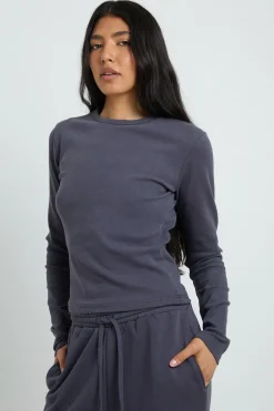 boohoo Ensemble De Survêtement Tall Avec Haut À Col Rond Manches Longues Et Pantalon Jogger Droit<Femme Survêtements|Survêtements