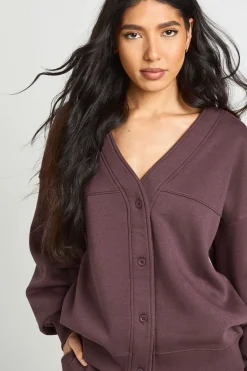 Ensemble de Survêtement Tall Cardigan Boutonné et Jogging Droit
