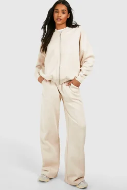 Ensemble De Survêtement Tall À Jambes Droites Avec Bomber Zippé