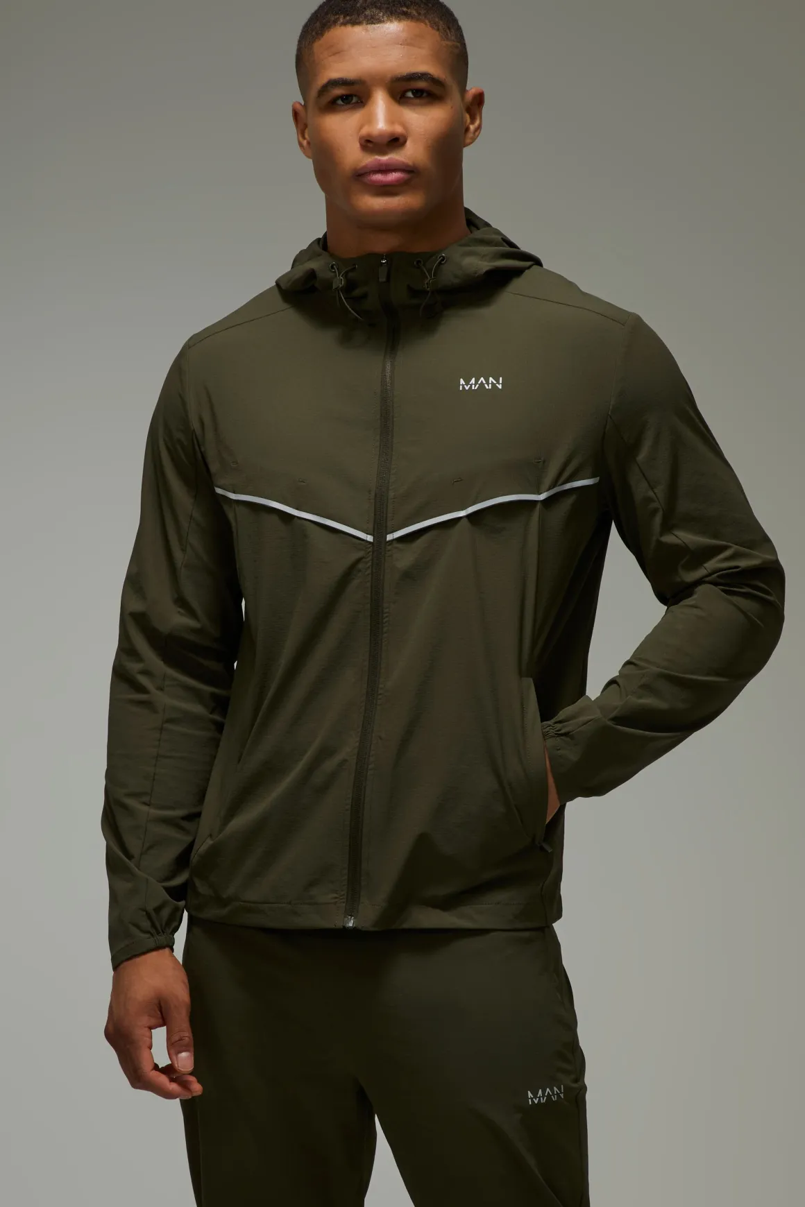 Ensemble De Survêtement Ventilé En Ripstop Pour Homme Actif Course À Pied