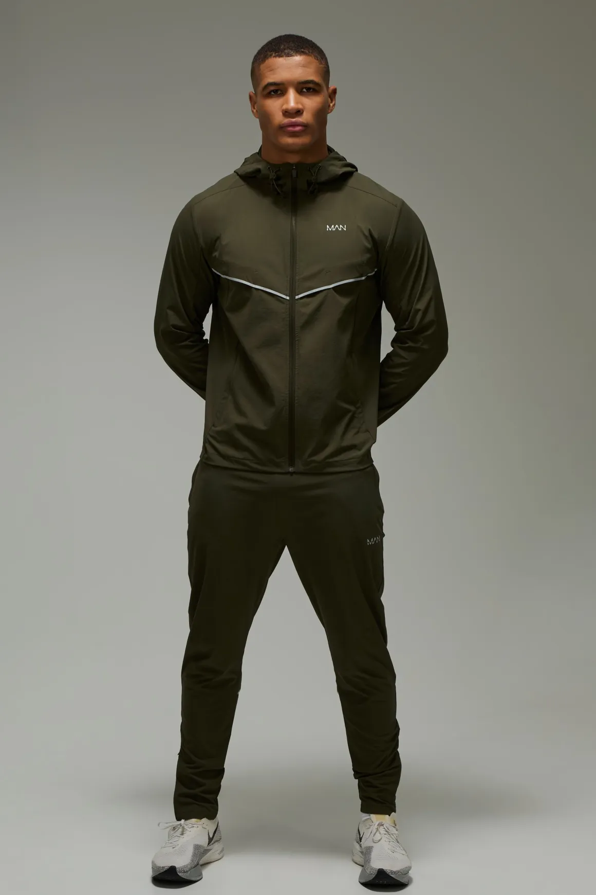 Ensemble De Survêtement Ventilé En Ripstop Pour Homme Actif Course À Pied