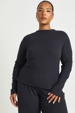 boohoo Ensemble de t-shirt à manches longues ultra-doux et pantalon<Femme Ensembles