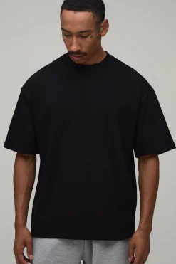 Ensemble de 2 t-shirts à col rond surdimensionnés et épais