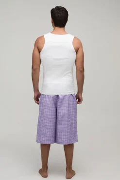 boohooMAN Ensemble Détente Côtelé Débardeur Ajusté Et Jort<Homme Vêtements Confort