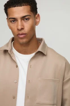 boohooMAN Ensemble Harrington Scuba oversize et short décontracté<Homme Ensembles