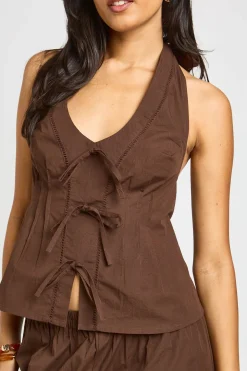 Ensemble Haut Péplum Et Pantalon Prairy