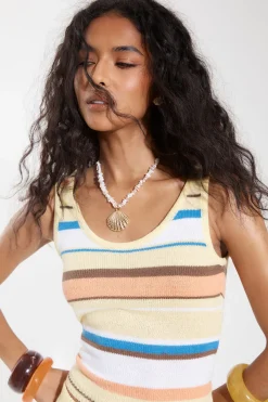 boohoo Ensemble Haut Tricoté Col Rond Et Short Micro Mini<Femme Pulls Et Gilets|Toutes Les Mailles
