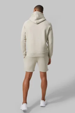 boohooMAN Ensemble Hoodie et Short d'Entraînement pour Homme Actif<Femme Tout Afficher|Tout Afficher Activewear